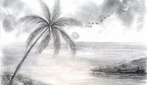 Pencil Drawings Easy Pencil Drawing Pictures Nature Landscape , Landscape , Landscape