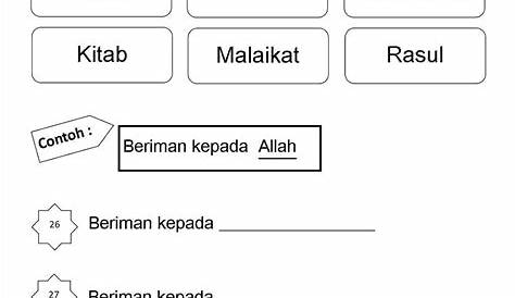 Soalan Pendidikan Islam Pendidikan Khas Tahun 4 | PDF