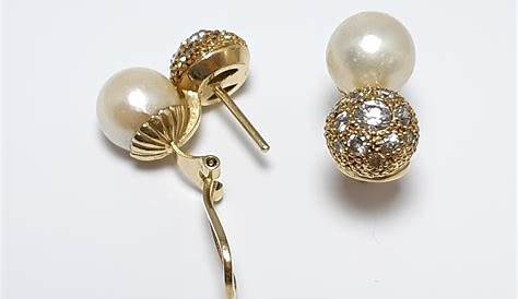 Pendientes Medio Aro con Perlas Cultivadas Oro | Colección The Oh Store