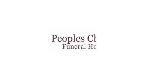 Peoples Funeral Home & Chapel Obituaries