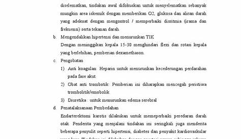 Ini 2 Perbedaan Stroke Non Hemoragik dan Hemoragik