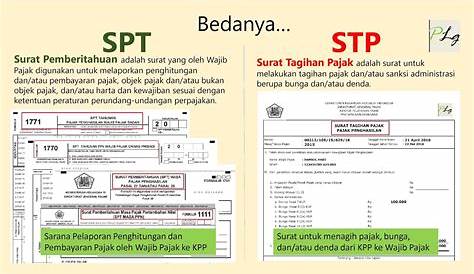 SOLUTION: Perbedaan ssp dan spt dalam pajak - Studypool