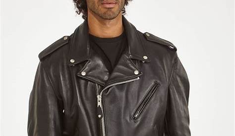 Blouson homme schott PERFECTO 118 NOIR - cuir-city.com