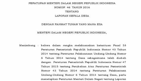 Permendagri no.46 th_2016_lampiran_laporan kepala desa