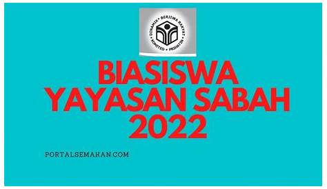 Official Permohonan Tajaan Biasiswa/Pinjaman Yayasan Sabah Pengajian