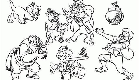 [36+] Disegni Da Colorare Pinocchio Walt Disney