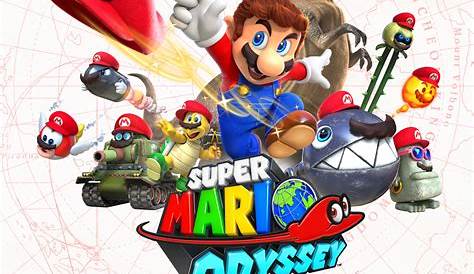 Super Mario Odyssey render