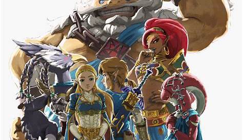 Todas Gamers: Personajes femeninos en Breath of the Wild - Universo Zelda