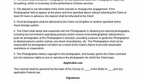 Personal Brand Photography Agreement For Quarterly Sessions End Of Year Business Review
