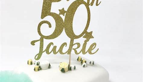 50th Birthday Cake Toppers Ebay