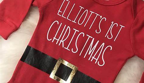 Personalised Christmas Outfit Baby