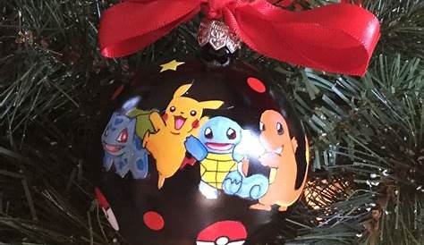 Personalized Christmas Ornaments Pokemon