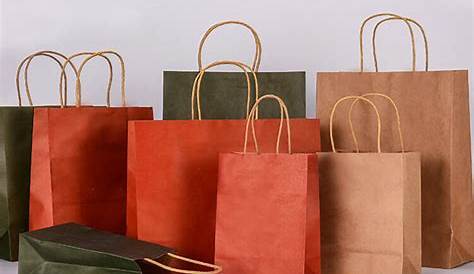Brown Paper Bags (with Twist Handles) – Paper Bags Ireland