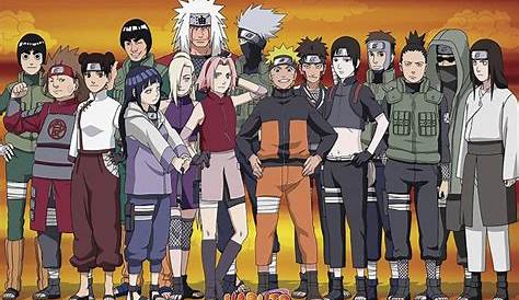 les personnages de Naruto Shippuden - All4You