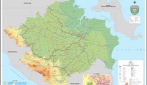 Peta Sumatera Selatan Lengkap dengan Nama Kota - Lamudi