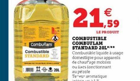 Promo Combustible Combuflam Standard 20l chez Super U - iCatalogue.fr