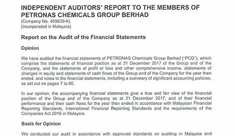 AUDITED FINANCIAL STATEMENTS - TSPI