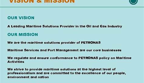 Petronas Mission and Vision - MolliegroGaines