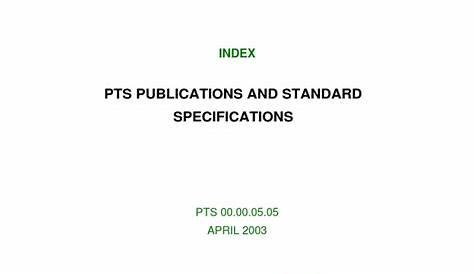 Petronas Technical Standard (PTS 50.014) | Ensayo no destructivo