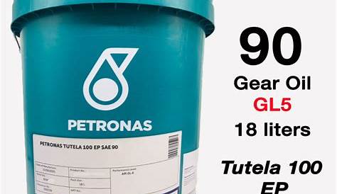 Petronas GL4 90 - Petronas Tutela 100 SAE 90 - GL4 90 Gear Oil (18