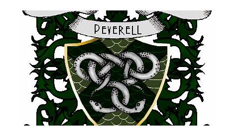 Peverell Family Coat of Arms Symbol Harry Potter Blown Glass | Etsy