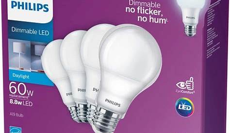 Luxrite A19 LED Dimmable Light Bulb 9W (60W Equivalent