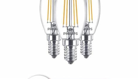 Philips Led Filament Bulb 43w A19 E26 Natural Light Daylight EcoVantage