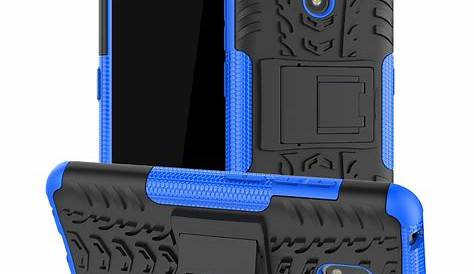 Nokia 3.1 Case Carbon Fiber Optik Brushed Schutz Hülle Bumper Cover