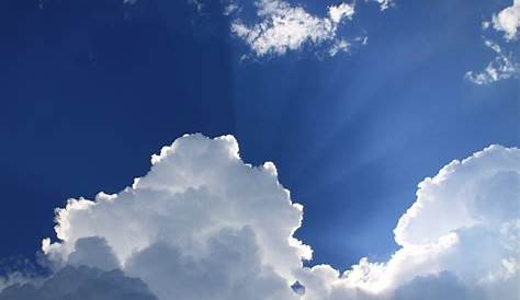 Clouds In Blue Sky Free Stock Photo - Public Domain Pictures