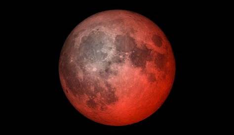 Red Moon - Suspended in Space | Assailed, impaled by cosmic … | Flickr