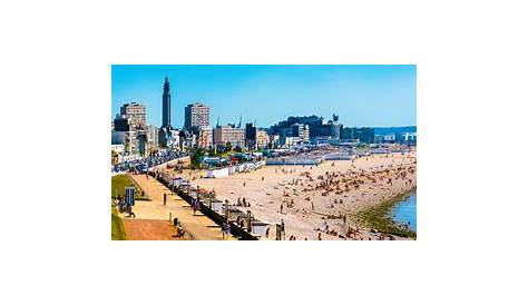 La plage du Havre en juillet 2014. Le Havre Beach, July 2014 | Le havre