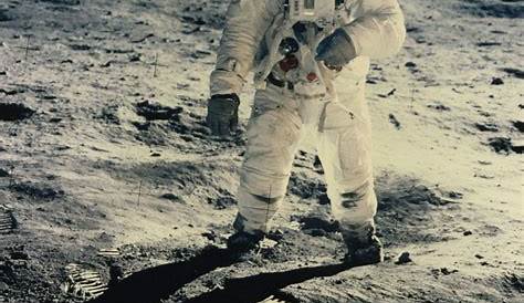 Buzz Aldrin par Neil Armstrong, photo de l'Homme sur la Lune