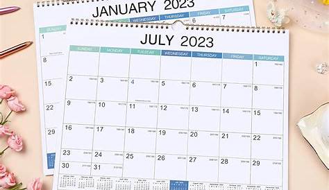 Free Printable 2023 Calendar On One Page - Time and Date Calendar 2023