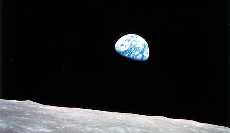 Une vue de la Terre 🌎 depuis la Lune 🌕 prise par la NASA. | Wallpaper