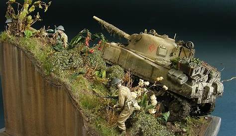 The details on this plastic model diorama are amazing… | 디오라마