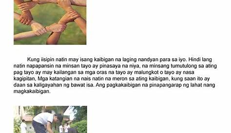 Halimbawa ng isang research paper sa filipino / a written essay