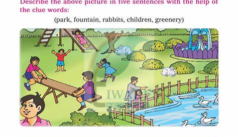 Picture Composition For Class 2 With Hints / Grade 2 Grammar Lesson 4