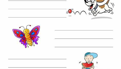 Picture Composition Worksheet – Grade 1 - multiple - Clipart Creationz