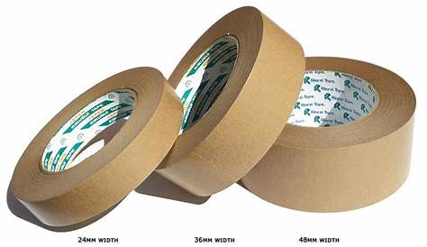 Brown Self-Adhesive Picture Frame Backing Tape Rolls of 50mm And 50m