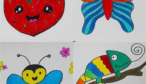 Cute Drawing Ideas For Kids at PaintingValley.com | Explore collection