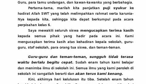 Pidato Tentang Perpisahan Sekolah - Homecare24