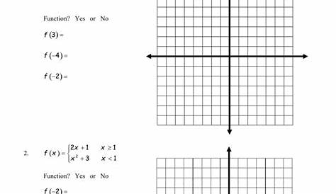Worksheet Piecewise Functions Algebra 2 Answers —