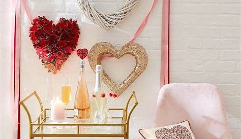 Valentine's Day Mantel Decor ombre LOVE letters from Pier 1 Imports