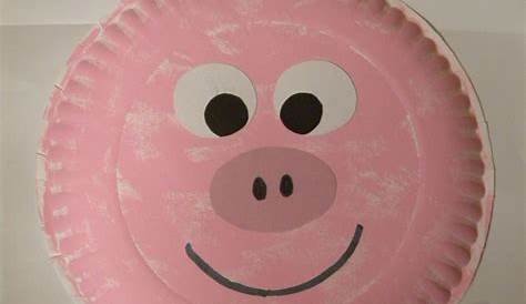 Pig Paper Plate Craft CRAFT KLS