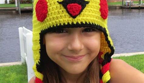 Pokemon Pikachu Crochet Hat by klutzic on Etsy