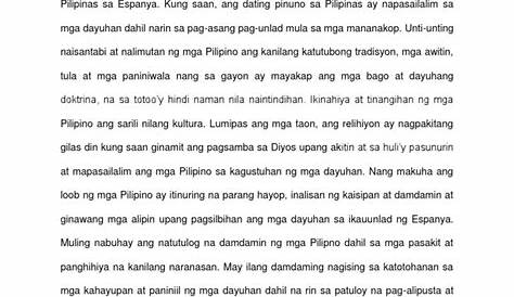 kendinghubad: ANG PILIPINAS SA LOOB NG SANDAANG TAON (repleksyon)