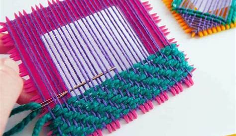 Perfect Couple square pin loom weaving set 2 pin looms zoom Etsy in