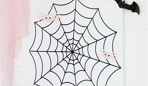 Pin the Spider on the Web Free Printable Ella Claire & Co.