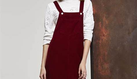 Pinafore Dress Outfit Winter