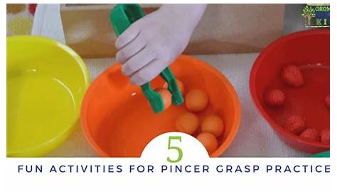 Pincer Grip Activities For Toddlers Toddler And Preschool Halloween Grasp Activity